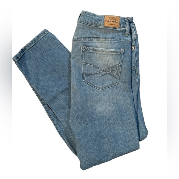 Aeropostale Denim - Aeropostale Bayla skinny crop jeans women’s size 4 distressed